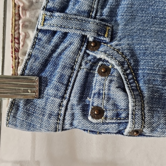 Child's, Denim Jeans, Levi's, 517 Stretch, Flare, Sz 5 Slim, Elastic Waist - Picture 4 of 17